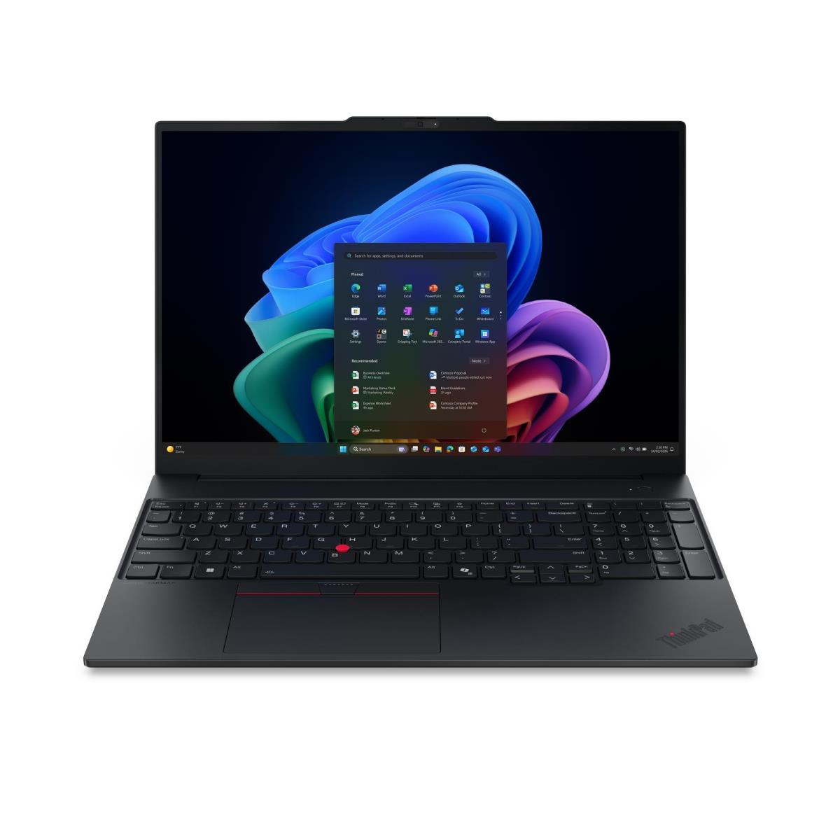 LENOVO ThinkPad E16 Gen 4 (Intel) - 16in - Core Ultra 5 325 - 16GB Ram - 512GB SSD - Win11 Pro - 1Y Premier - Qwerty UK