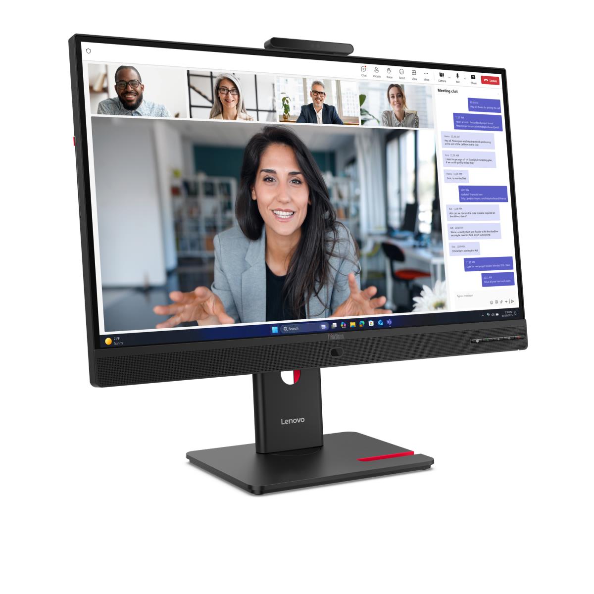 LENOVO Desktop Monitor - ThinkVision T24-4v - 24in- 1920x1080 (Full HD) - IPS