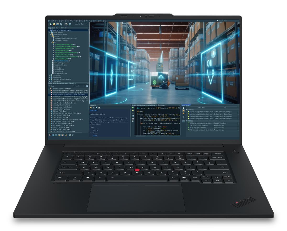 LENOVO ThinkPad P1 Gen 9 - 16in - Core Ultra 9 386H - 64GB Ram - 1TB SSD - RTX PRO 2000 Blackwell 8GB - Win11 Pro - 3Y Premier - Qwerty UK