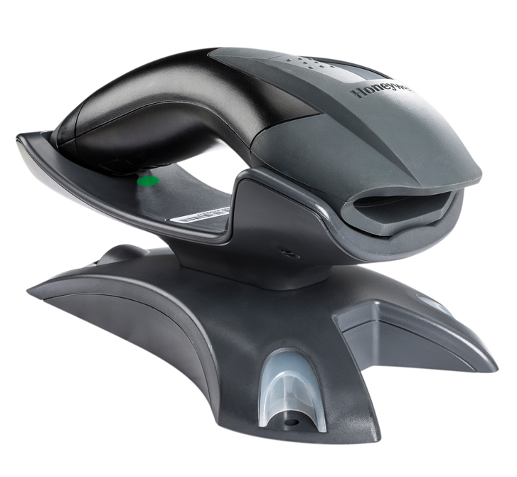 HONEYWELL Barcode Scanner Voyager 1202g USB Kit - Includes Black Scanner 1202g & Charge And Communication Base & Straight USB Type A Cable 3m
