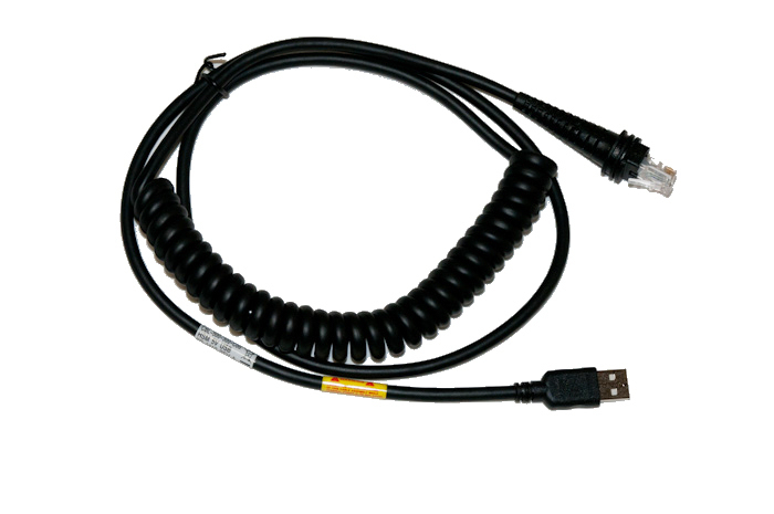 HONEYWELL USB Cable Black Type A 5m Coiled 5v Host Power