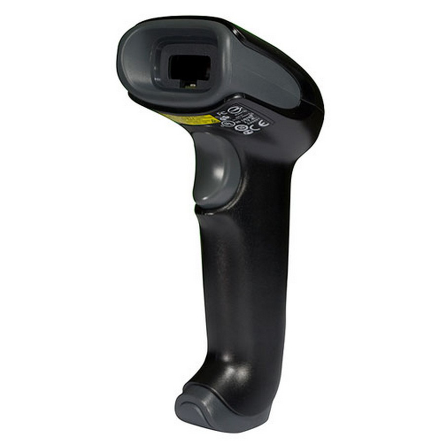 HONEYWELL Barcode Scanner Voyager 1250g USB Kit - Includes Black Scanner 1250g & USB Type A Coiled Cable 3m & Flex Neck Presentation Stand & Documentation