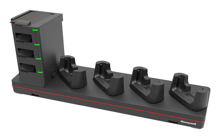 HONEYWELL Booted 5-bay Eu Charge Base For Ct40/ct45 - (incl 5bay Universal Dock, Ct40 Cup, Ct40 Battery Cup, Power Adapter & Eu Power Cord)