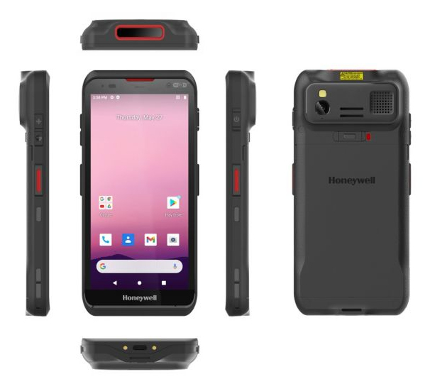 HONEYWELL Mobile Computer Eda56 (2pin) - 4gb/ 64GB - WLAN Wi-Fi6 Bluetooth - Android 11 With Gms - S0703 Imager - 13mp+5mp Cameras