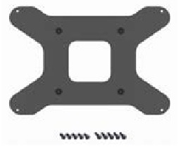 HONEYWELL Vesa Mount Kit 75x75mm ( Includes M3 Screws)