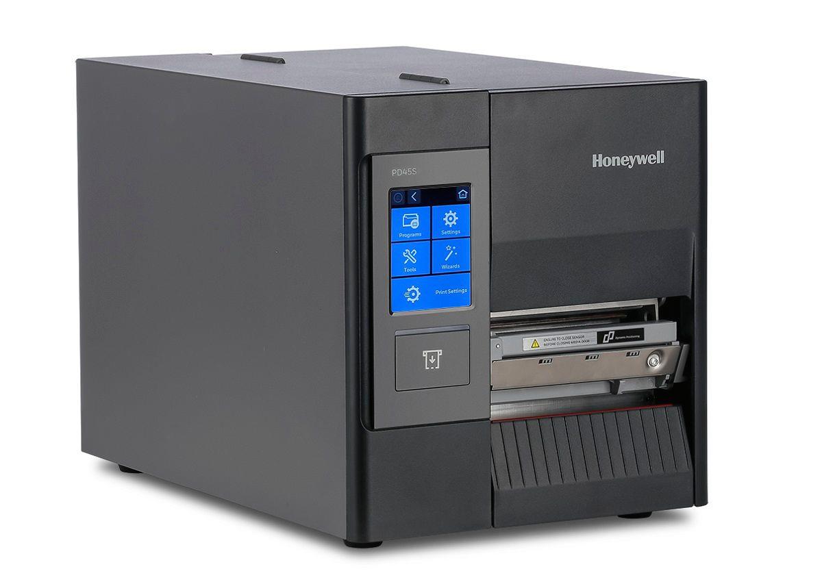 HONEYWELL Label Printer Pd45s0f - Full Touch Screen - Direct Thermal And Thermal Transfer - Ethernet 300dpi - No Power Cord Eu