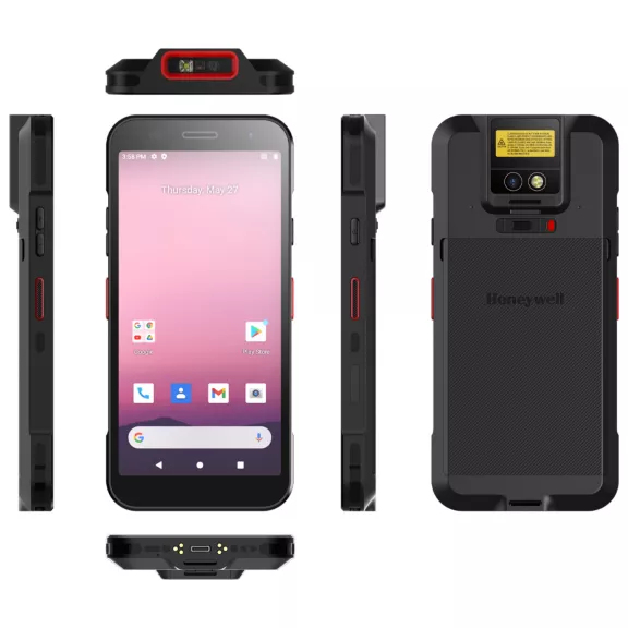 HONEYWELL Mobile Computer Ct32 - 6in Full Touchscreen - 8GB / 128GB - Wi-Fi 6e No Sim - Standard Range Engine Red Laser - Front+rear Camera - Standard Battery