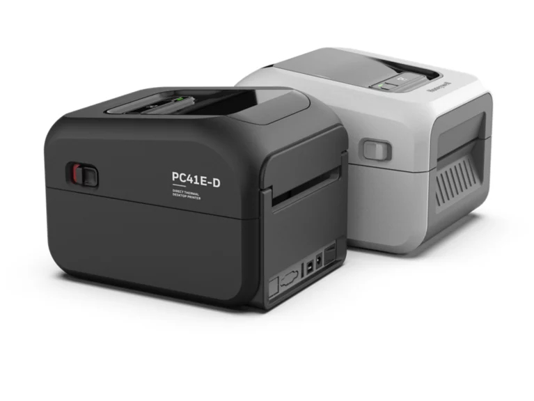 HONEYWELL Barcode Label Printer Pc41e-d - Direct Thermal - 203dpi - USB Only - Black - No Power Cord