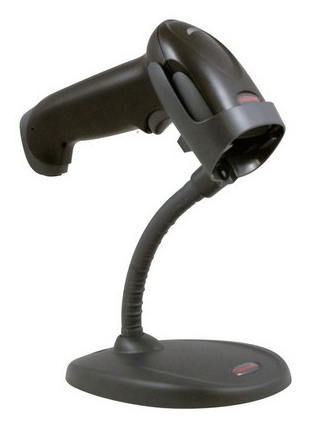 HONEYWELL Barcode Scanner Voyager 1250g USB Kit - Includes Black Scanner 1250g & USB Type A Coiled Cable 3m & Flex Neck Presentation Stand ( Box Damaged Only)