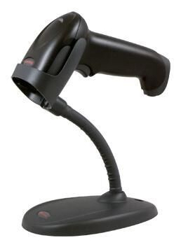 HONEYWELL Barcode Scanner Voyager 1250g USB Kit - Includes Black Scanner 1250g & USB Type A Coiled Cable 3m & Flex Neck Presentation Stand ( Box Damaged Only)