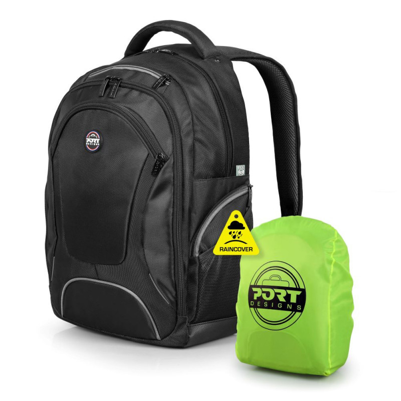 PORT DESIGNS COURCHEVEL - 15.6in Notebook Backpack - Black