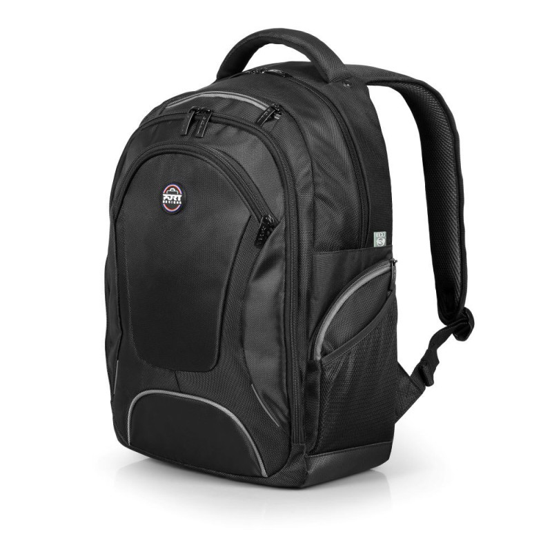 PORT DESIGNS COURCHEVEL - 15.6in Notebook Backpack - Black