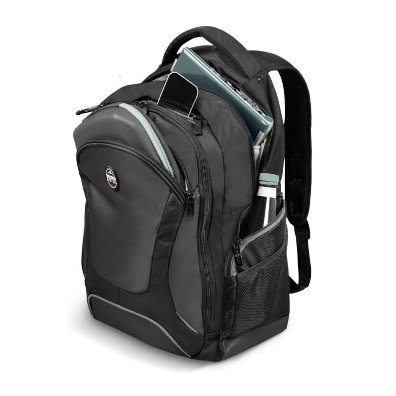 PORT DESIGNS COURCHEVEL - 15.6in Notebook Backpack - Black