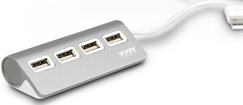 PORT DESIGNS USB Hub 4 Ports 2.0
