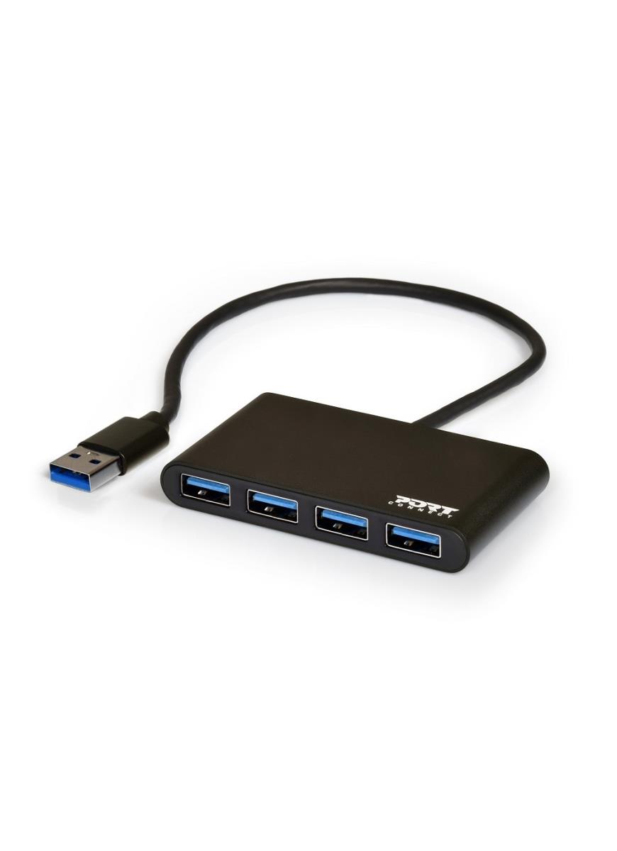 PORT DESIGNS USB Hub 4 Ports 3.0
