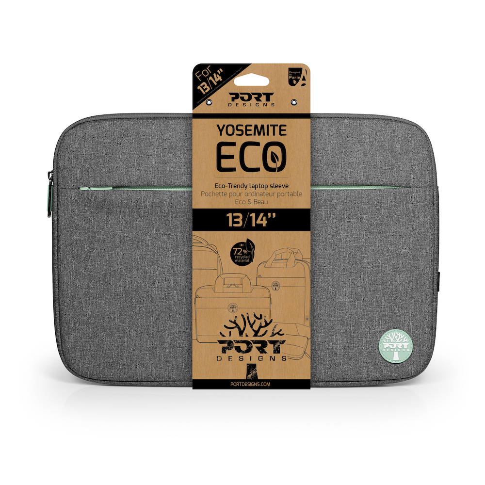 PORT DESIGNS YOSEMITE Eco - 13/14in Notebook Sleeve Grey