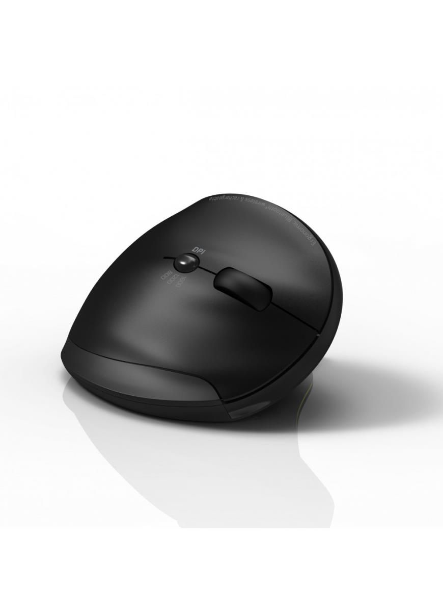 PORT DESIGNS Mouse Ergonomic Rechargeable Bluetooth Right Handed