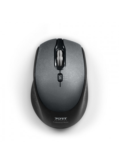 PORT DESIGNS Mouse Office Pro Silent Wireless Black