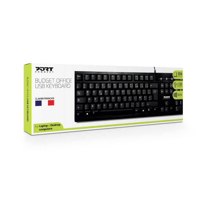 PORT DESIGNS Keyboard Office Budget Bulk - Uk