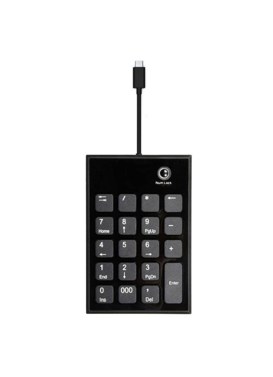 PORT DESIGNS Numeric Keypad - Wired USB-C & USB-A