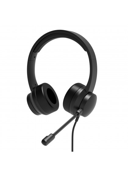 PORT DESIGNS Headset Comfort Office USB + Mic