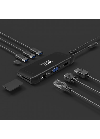 PORT DESIGNS Docking Type C Travel 1x 4k Pd 100w