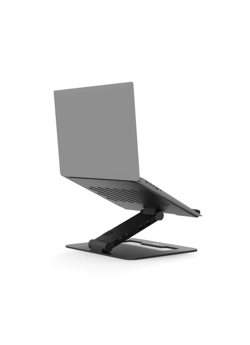 PORT DESIGNS Usb-c Docking Station With Notebook Stand - 2x HDMI / Gbe / 2x USB 3.1 / SD card / Micro SD - 85W USB Power Delivery - UK