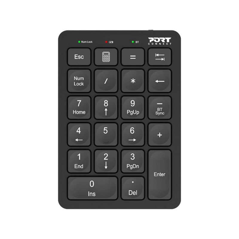 PORT DESIGNS Numeric Keypad - Rechargeable Bluetooth