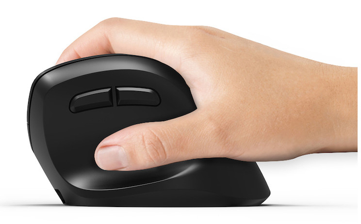 PORT DESIGNS Ergonomic mouse - ERGO - 2.4GHz Bluetooth - Right-Hand - Rechargeable