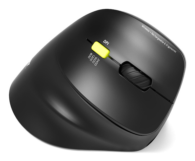 PORT DESIGNS Ergonomic mouse - ERGO - 2.4GHz Bluetooth - Right-Hand - Rechargeable