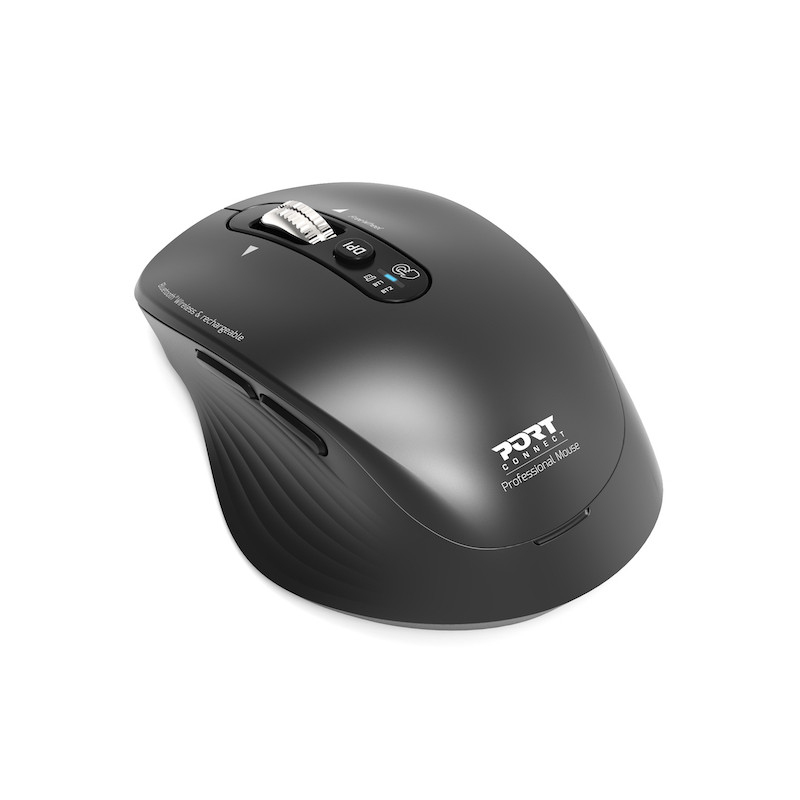 PORT DESIGNS Wireless Mouse - BUSINESS - 2.4GHz Bluetooth - Rechargeable
