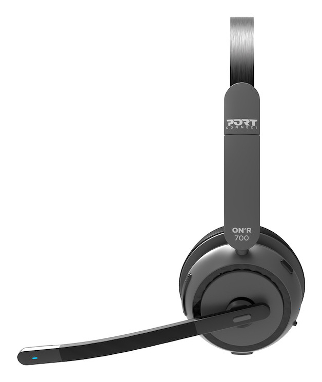 PORT DESIGNS Headphone PRO ON'R 700 Base - Stereo - Bluetooth / USB-A/C - Black - charging base