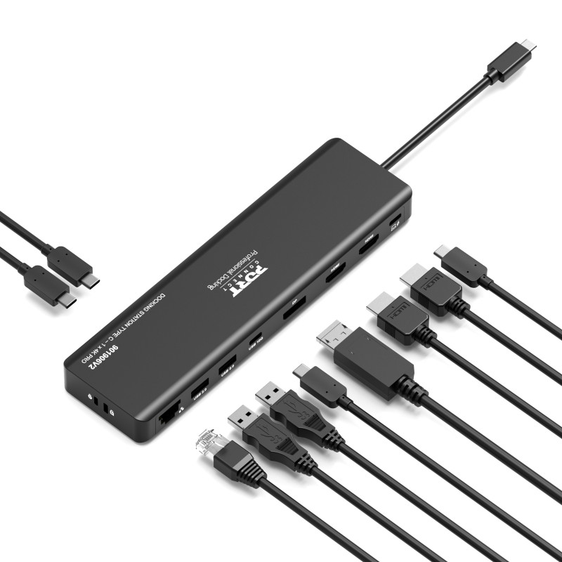 PORT DESIGNS Docking Station Type C - 1x 4k Pro V2