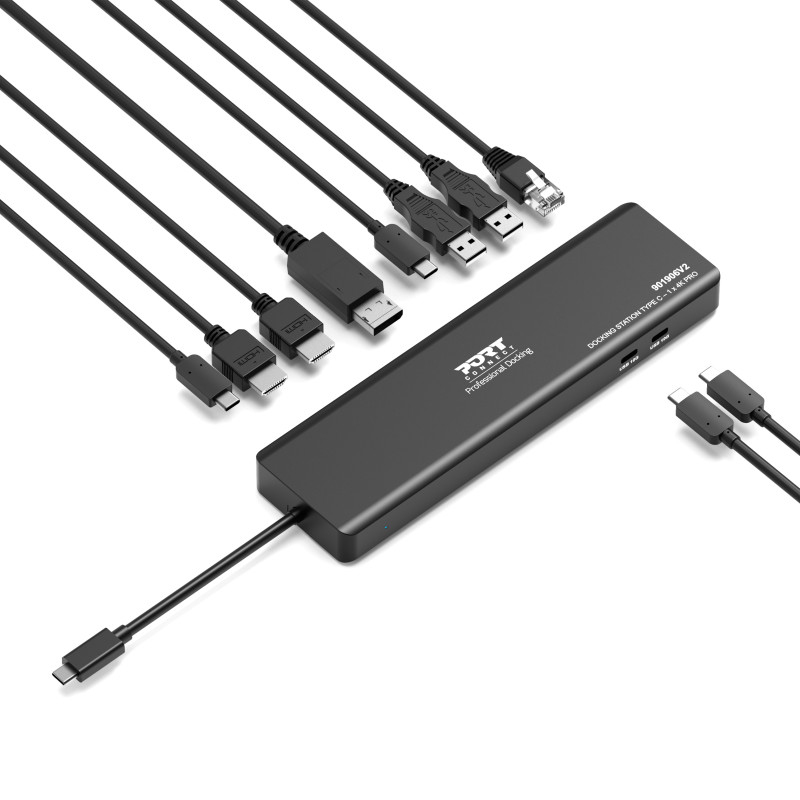 PORT DESIGNS Docking Station Type C - 1x 4k Pro V2