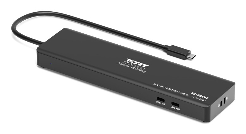 PORT DESIGNS Docking Station Type C - 1x 4k Pro V2