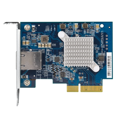 QNAP SYSTEMS Network Adapter Singleport 10GbE (10Gbase-T) Pci-e Gen3 x4
