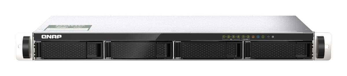QNAP SYSTEMS TS-435XeU-4G 1U 4Bay 2.2GHz QC 4GB DDR4 2x 10GbE SFP+ 2x 2.5GbE