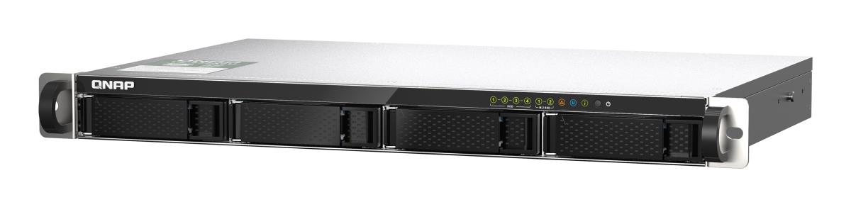 QNAP SYSTEMS TS-435XeU-4G 1U 4Bay 2.2GHz QC 4GB DDR4 2x 10GbE SFP+ 2x 2.5GbE