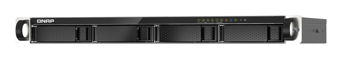 QNAP SYSTEMS TS-435XeU-4G 1U 4Bay 2.2GHz QC 4GB DDR4 2x 10GbE SFP+ 2x 2.5GbE