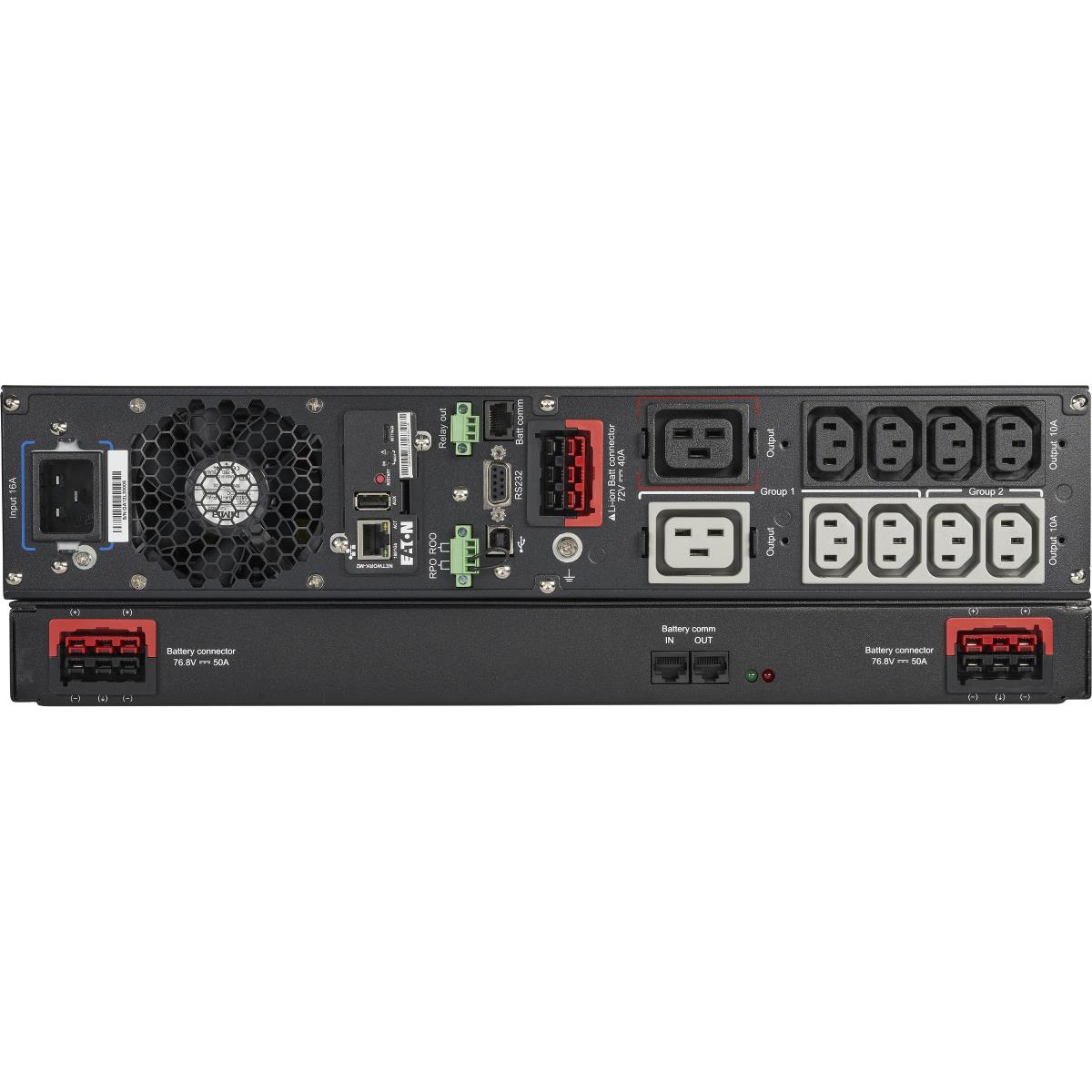 EATON CORPORATION Eaton 9PX EBM 72V RT1U Li-Ion