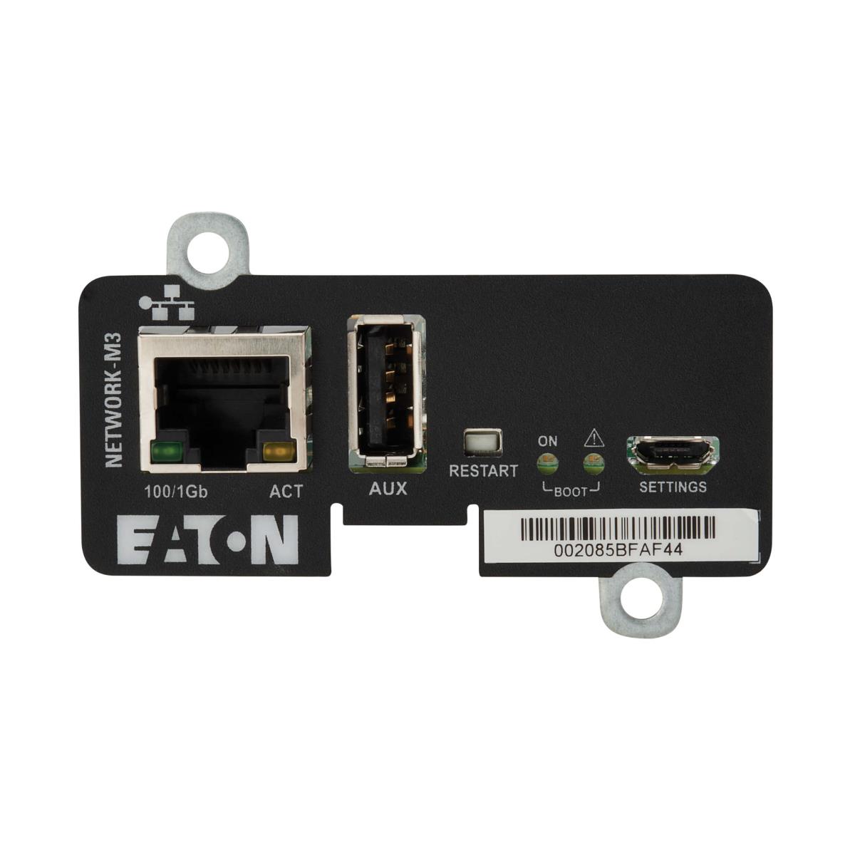 EATON CORPORATION Network UPS Management Card Min iNETWORK-M3 1.0 Gbps - Full duplex