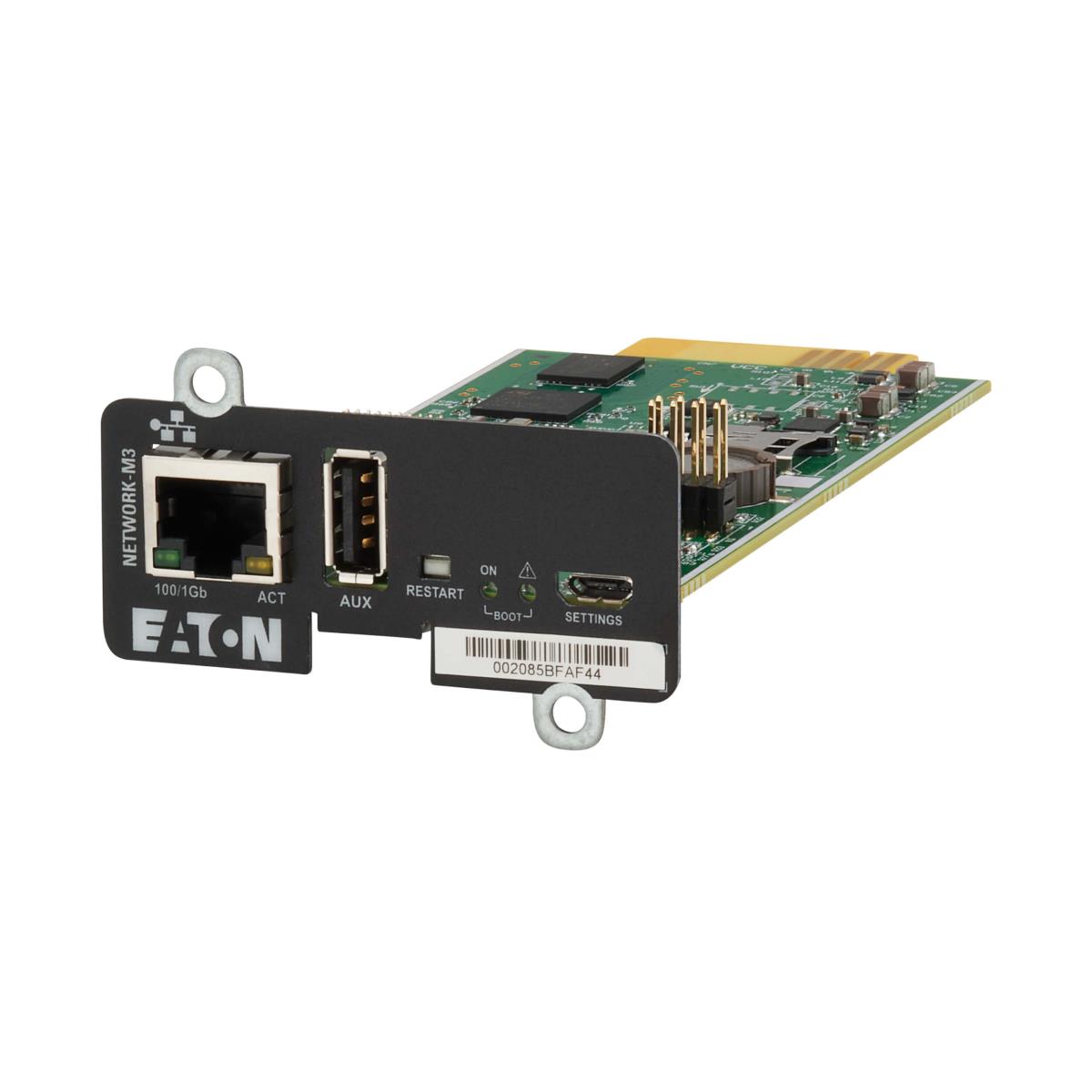EATON CORPORATION Network UPS Management Card Min iNETWORK-M3 1.0 Gbps - Full duplex