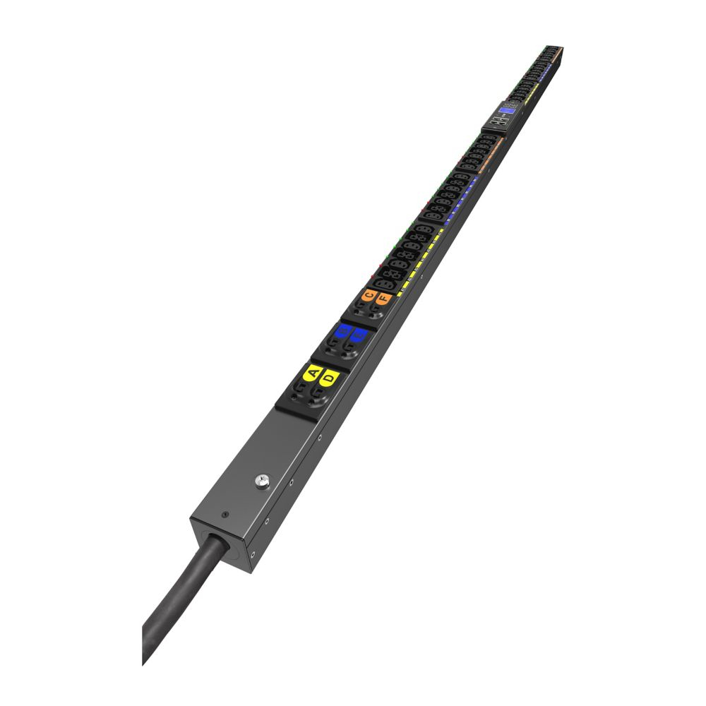 EATON CORPORATION Managed G4 Rack PDU, 0U, 39U, IEC-60309 input, 3m cord, 3ph, 22kW, 32A, 415/240V, 42 outlets (24)C13, (18)C39