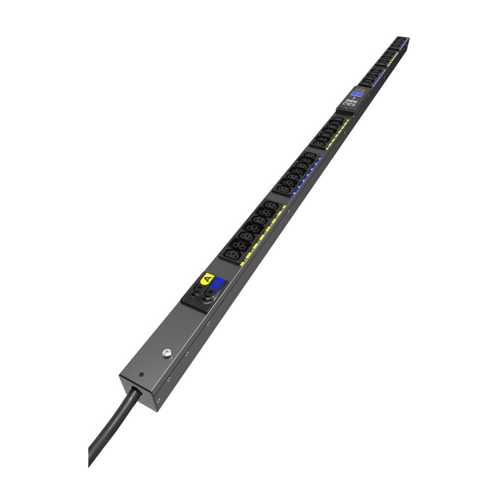 EATON CORPORATION Metered Input G4 Rack PDU, 0U, 39U, IEC-60309 input, 3m cord, 1ph, 7.4kW, 32A, 200-240V, 42 outlets (24)C13, (18)C39