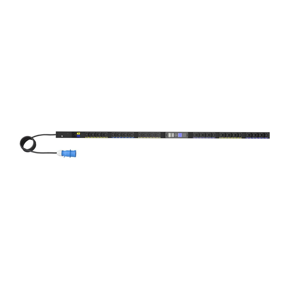 EATON CORPORATION Metered Input G4 Rack PDU, 0U, 39U, IEC-60309 input, 3m cord, 1ph, 7.4kW, 32A, 200-240V, 42 outlets (24)C13, (18)C39