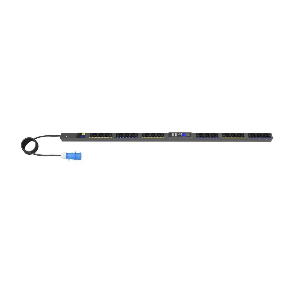 EATON CORPORATION Metered Input G4 Rack PDU, 0U, 39U, IEC-60309 input, 3m cord, 1ph, 7.4kW, 32A, 200-240V, 42 outlets (24)C13, (18)C39