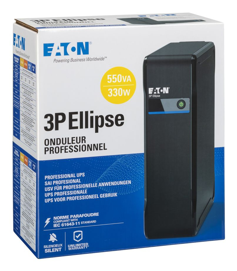 EATON CORPORATION 3P EllIPSe 550 IEC 550VA/330W