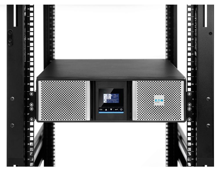 EATON CORPORATION 9PX 6000i RT3U Netpack G2 - 6000VA 6000W - Tower/Rack Network Card 4 min Runtime