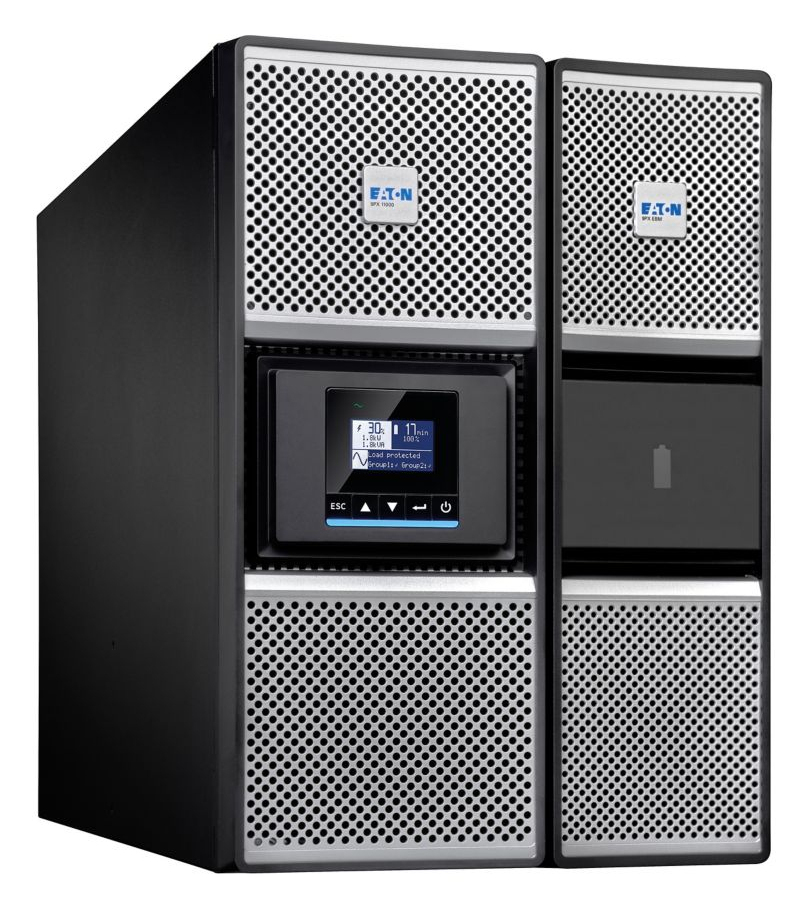 EATON CORPORATION 9PX 8000i RT4U Netpack G2 - 8000VA 8000W - Tower/Rack Network Card 4.5 min Runtime