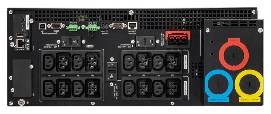 EATON CORPORATION 9PX 8000i RT4U Netpack G2 - 8000VA 8000W - Tower/Rack Network Card 4.5 min Runtime